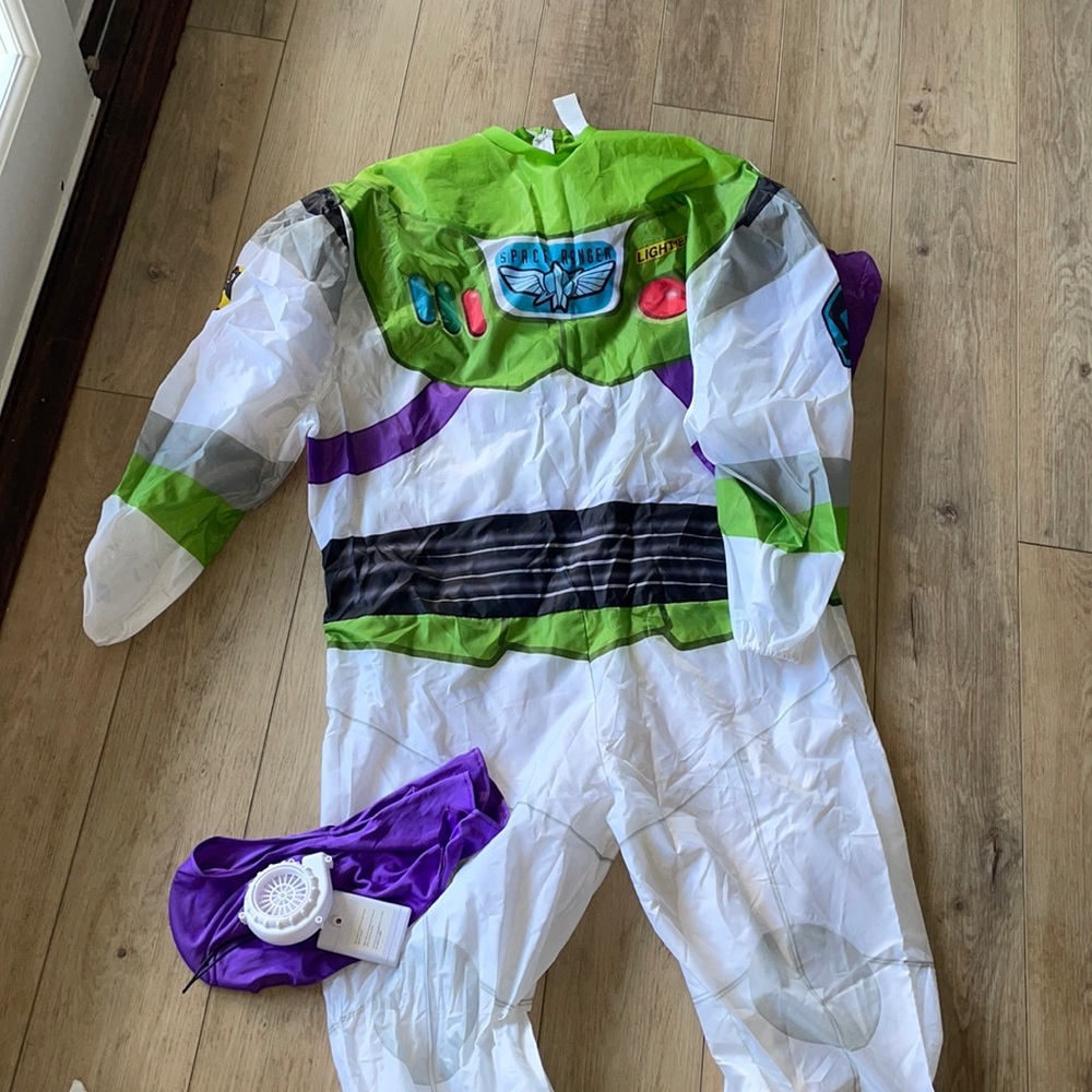 Adult - Buzz Lightyear Costume - Blow Up